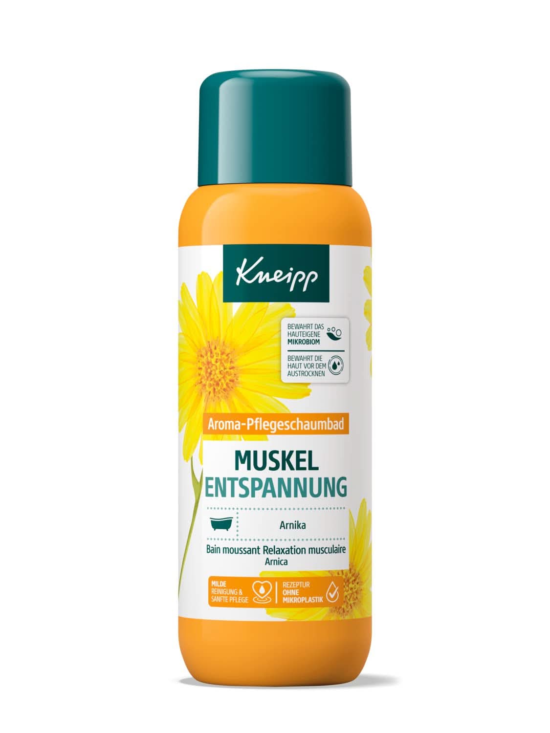 Kneipp Aroma, aditiv de baie cu extract de arnică și uleiuri esențiale naturale din speciile Cabreuva, Rosemary și Pinus, 400 ml Naty Shop Rozmarin