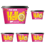 Tăiței instant de orez HELLO PHO WOK, carne de vită - 1 x 76 g