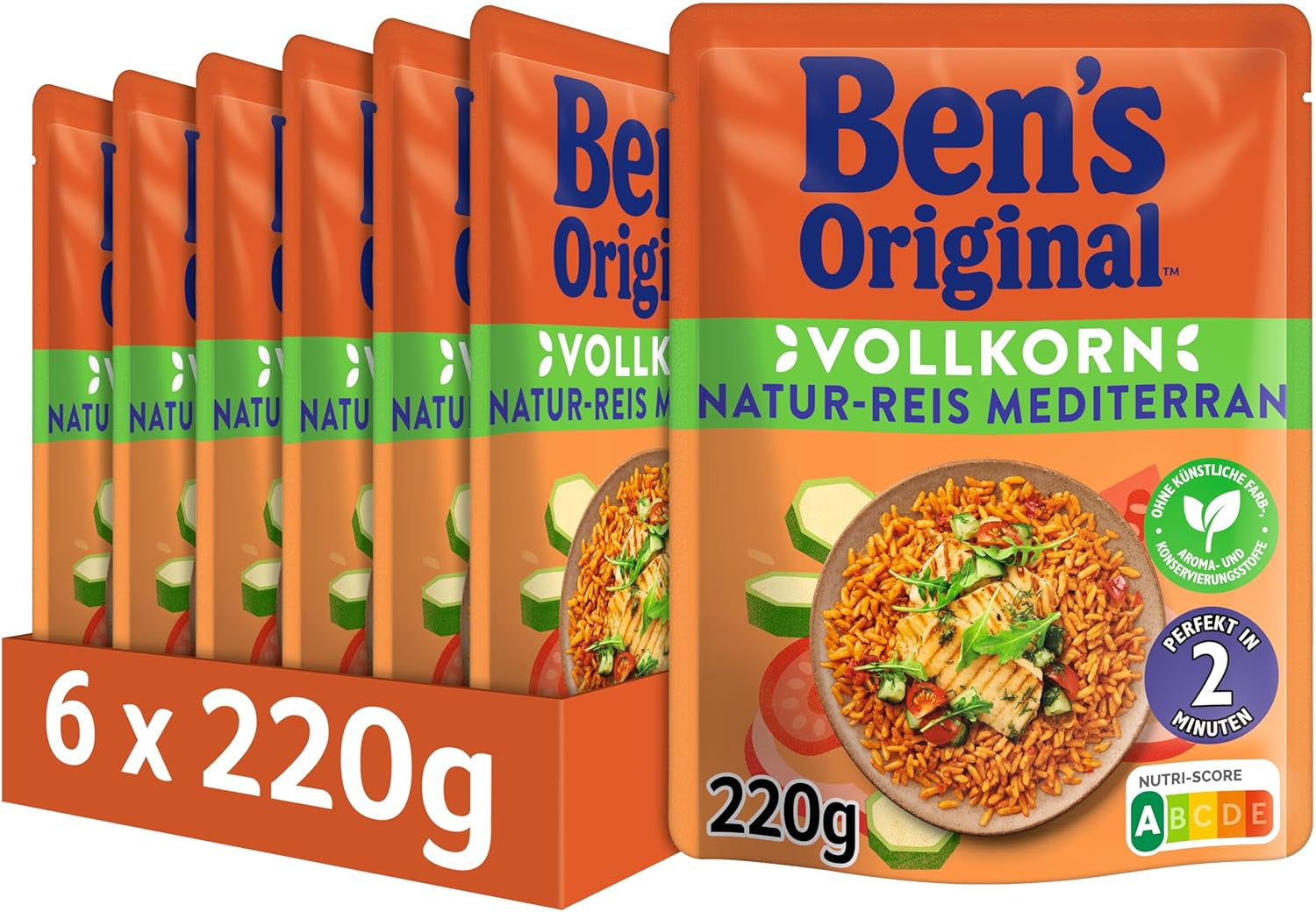Orez natural expres BEN'S ORIGINAL™ 6 x 220g