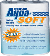 03300 Hârtie igienică Aqua-Soft, 2 straturi, 4 role