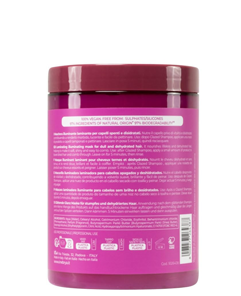 Shecare Glazed Brightening Mask pentru părul tern și deshidratat Masca de par Naty Shop