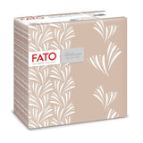 Fato - Șervețele din hârtie uscată, airlaid, efect textil, pachet cu 50 de șervețele, format 40X40 pliate în 4, Tropicana Decor