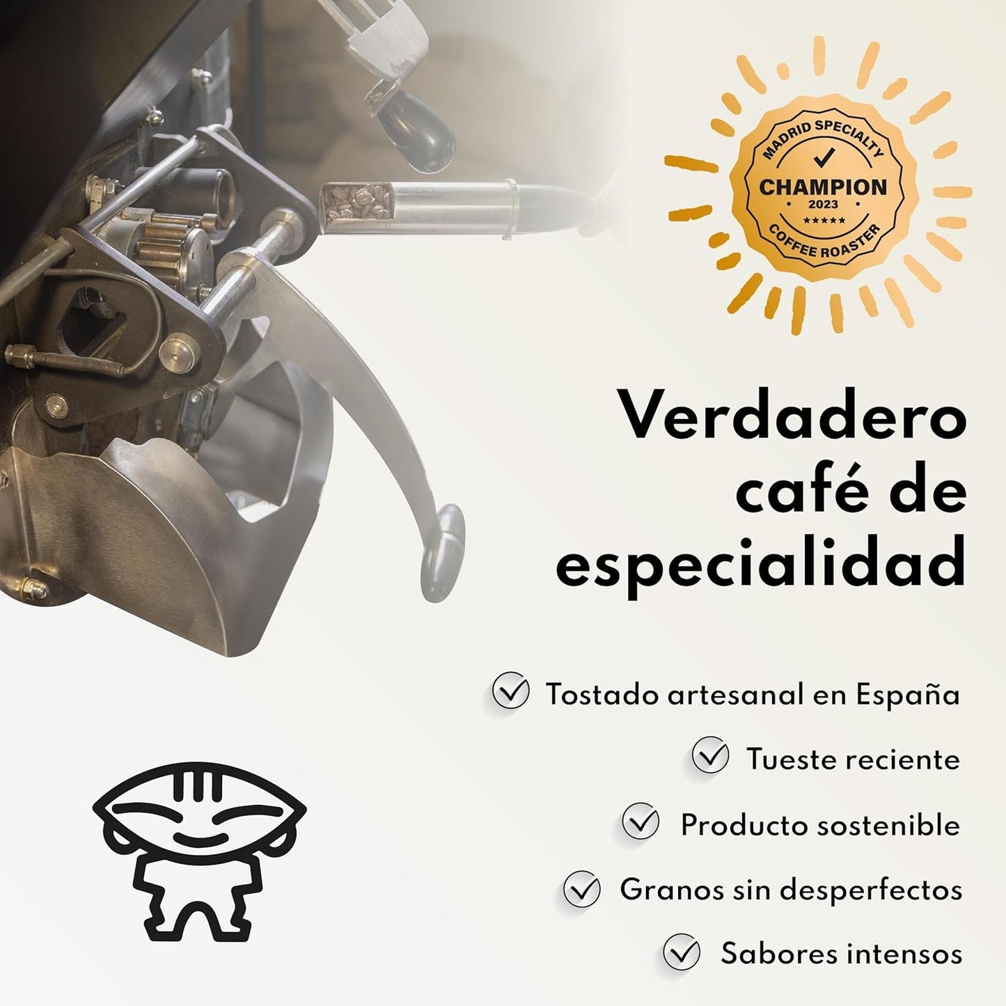 Cafea specială Boconó Specialty Coffee Ethiopia 100% Arabica, prăjire medie, 1 kg - Ideală pentru cafea V60, Chemex, Kalita etc.