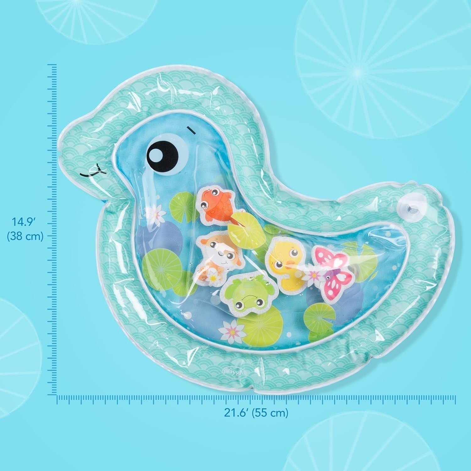 Playgro apă mat copil, gonflabile apă juca mat copil jucărie jucărie senzoriale pentru 3 6 9 luni Jucarii Bebe Naty Shop