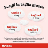 Scutece Huggies Ultra Comfort, mărimea 3 (4-9 kg), design Disney, 168 bucăți