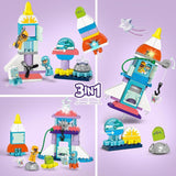 Naveta spațială LEGO DUPLO 3 în 1 pentru o mulțime de aventuri, set spațial cu jucărie rachetă pentru copii de construit, jucărie pentru știință și abilități motorii pentru dezvoltare timpurie, cadou pentru copiii de 3 ani 10422 Seturi de constructie Besuche den LEGO-Store