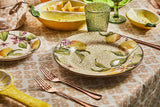 Set de veselă Zagara pentru 6 persoane, 18 piese, ceramică, multicolor