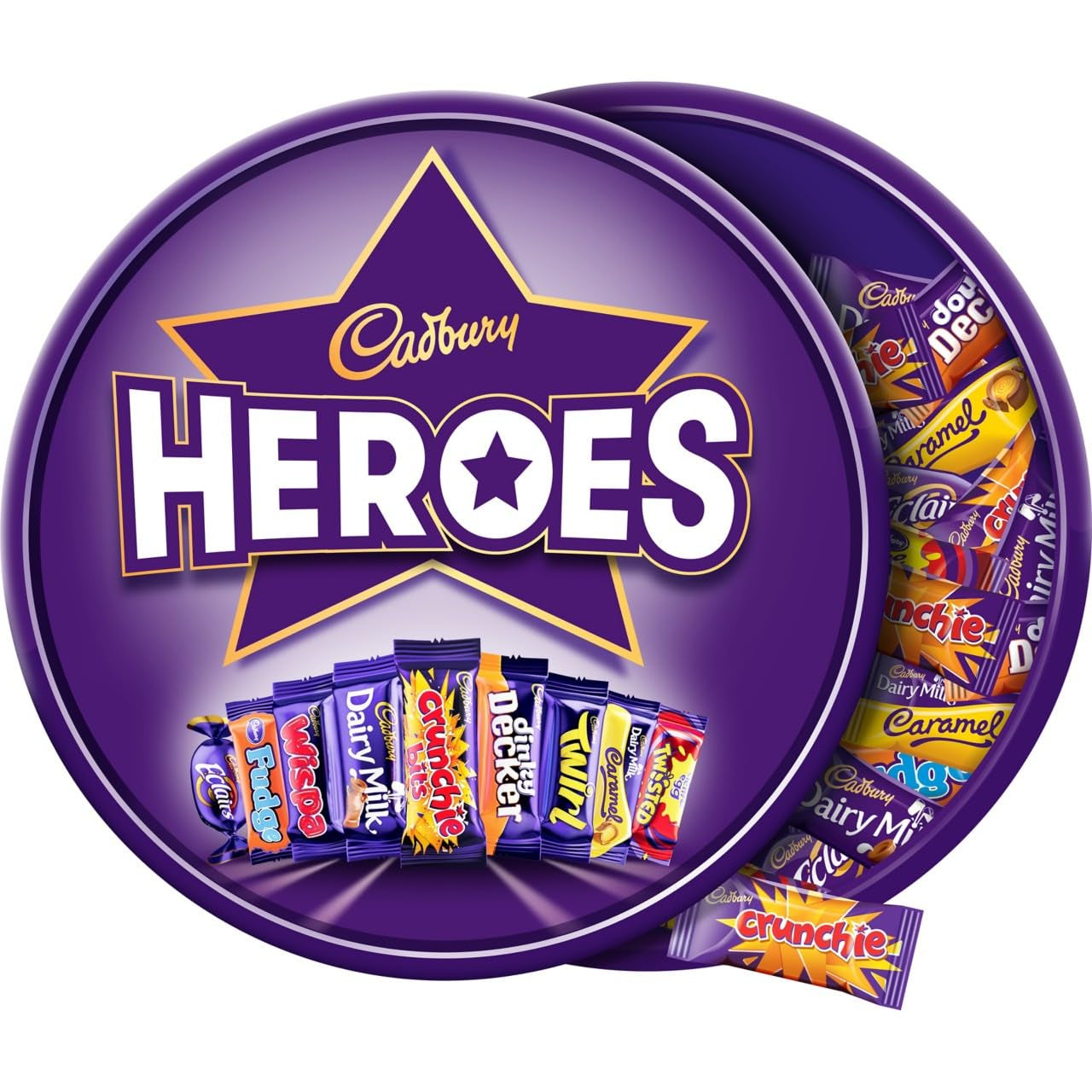 Cutie de ciocolată Heroes 550g