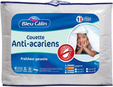 Bleu Calin plapuma antiacarieni 140X200 Cm, Pentru pat de 1 persoană, Husă moale din microfibră, Tratament sanitizat Plapumi si pilote Naty Shop