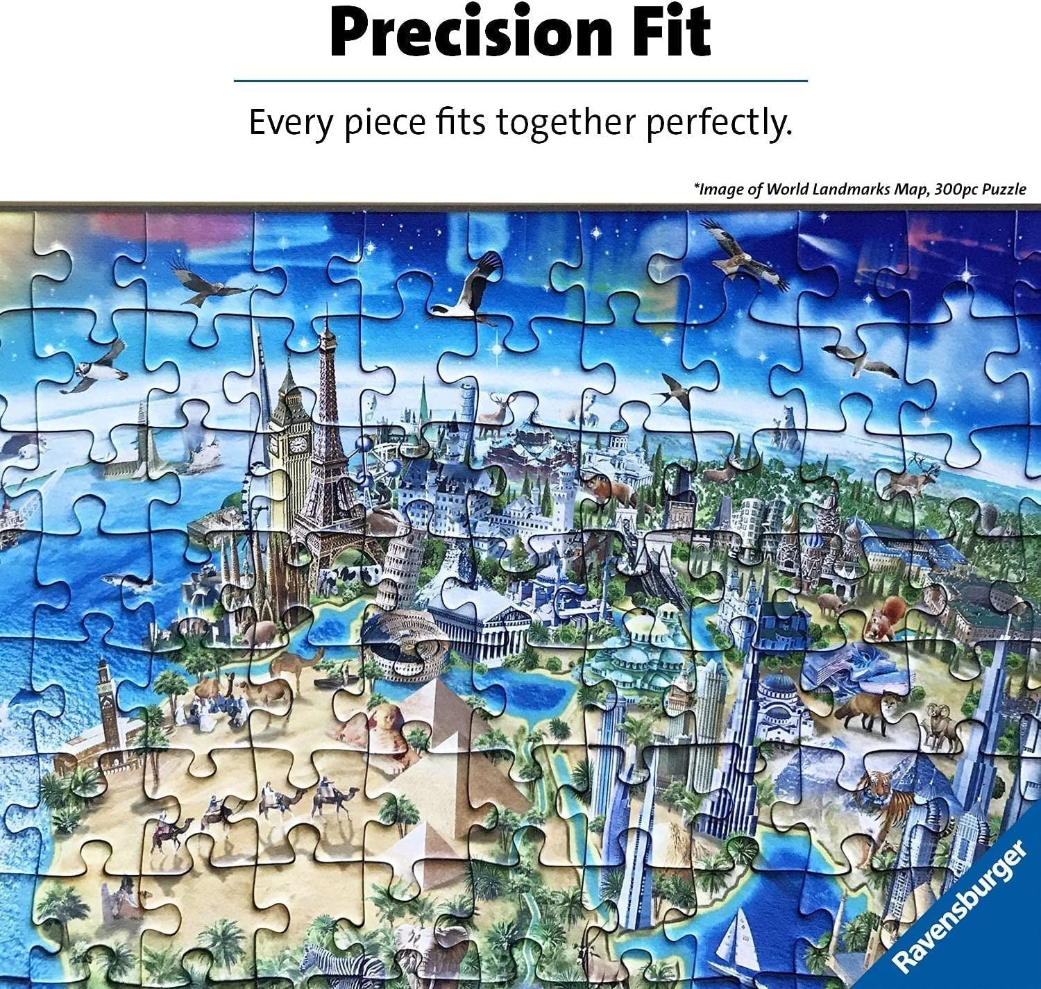 Ravensburger puzzle pentru copii - 12895 Paradisul delfinilor - Puzzle pentru copii de peste 9 ani, cu 300 de piese în format XXL Puzzle Naty Shop