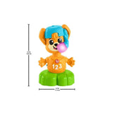Fisher-Price Sync Squad fox counter toy, jucărie pentru bebeluși și copii mici cu muzică și lumini interactive, de la 9 luni, versiunea franceză, HYK94 Jucarii Bebe Naty Shop