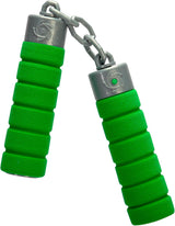 Next Ninja Nunchaku, sunet, mâner învelit în material moale, 13cm, jucărie de rol, de la 3 ani, verde Action figures Naty Shop