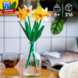Narcise LEGO Botanicals - Cadouri de Paște pentru fete și băieți - Flori artificiale pentru copii - Buchet de flori ca decor pentru cameră sau birou - Cadou pentru femei - 40747 Seturi de constructie Besuche den LEGO-Store