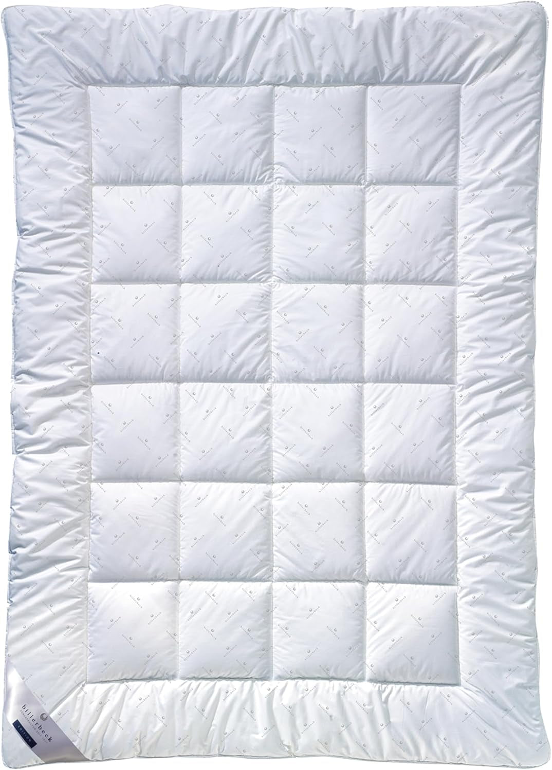 Plapumă din fibre Billerbeck E21 King - Plapumă din fibre rafinată cu aloe vera - 135 X 200 Cm plapumă pentru toate anotimpurile cu nivel mediu de căldură, alb Plapumi si pilote Naty Shop Singur 135 X 200 Cm Mediu (M)