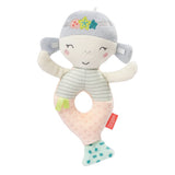 Fehn baby inel de prindere jucărie oaie fehnNATUR - jucărie de pluș cu bumbac organic - jucărie pentru copii cu clopoțel și jucărie pentru învățare jucăușă - jucărie de prindere pentru bebeluși și copii mici de la 0+ luni Jucarii Bebe Naty Shop Sirenă
