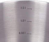 Tatonka Food Bowl - Recipient / bol pentru alimente din oțel inoxidabil - Cu capac, cleme de fixare și scalare a volumului - 0,5L / 0,75L / 1L volum Cutii depozitare alimente Naty Shop