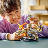 LEGO Marvel Spider-Man vs. Sandman: Showdown, jucărie de supererou cu figuri care includ Lizard și Electro, jucărie de construcție pentru jocuri de rol, cadou pentru băieți și fete entuziaști de acțiune 76280 Seturi de constructie Besuche den LEGO-Store