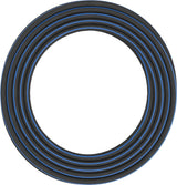 Furtun de apă Fiskars L, protecție UV, testat la presiune, nivel de rigiditate torsională 4 (din 5), 30 m, Ø 1,3 cm (1/2"), 4,2 kg, Negru/Portocaliu/Albastru, 1027105