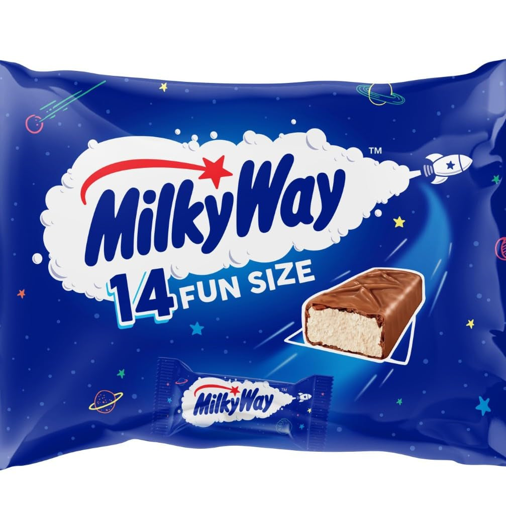 Mini pachet vrac de ciocolată, mini batoane de ciocolată cu cremă de nuga și caramel, 227g, idee de cadou de ciocolată, pachet mare de ciocolată