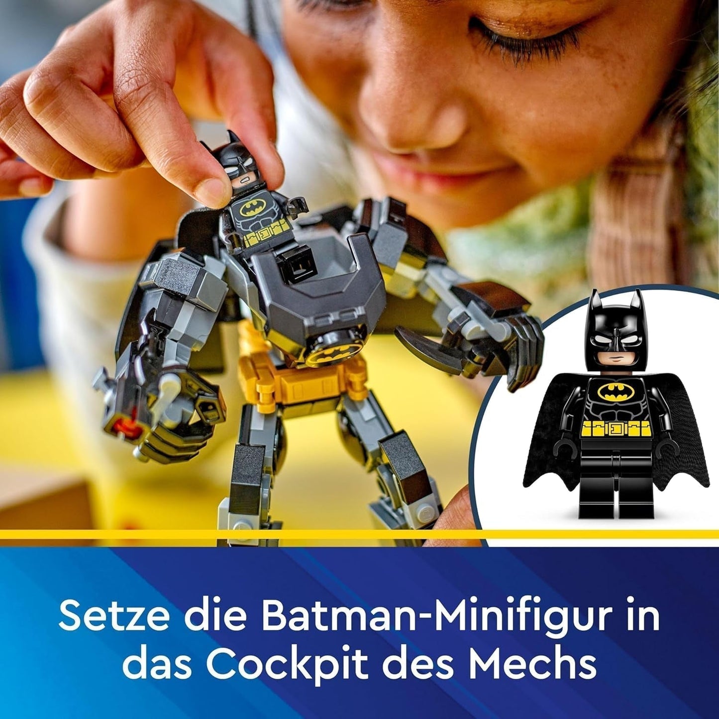 LEGO 76270 DC Comics SUPER Heroes Batmanâ"¢ Mech Seturi de constructie Besuche den LEGO-Store