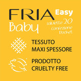 Șervețele umede Easy Baby, cu aloe vera și extract de miere cu efect hidratant pentru piele, testate dermatologic, pachet de 20 de șervețele