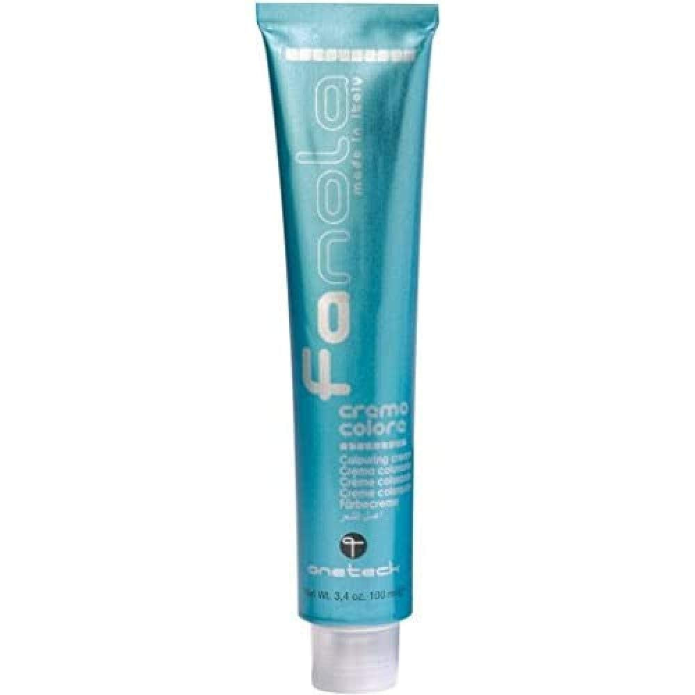 Fanola crema colore Cremă colorantă 7.0 Blond, 100 ml Vopsea pentru par Naty Shop 5.5 Maro deschis