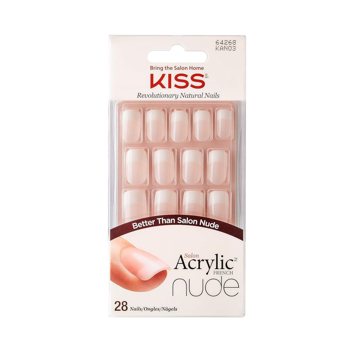 Kiss Nude Nails Cashmere & Nude Nails Unghii uimitoare