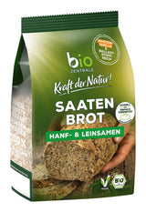Semințe de in integrale Biozentrale | 7 x 400g semințe de in organice | Ideale pentru iaurt, musli și pâine | Alternativă la psyllium, semințe de cânepă și semințe de chia