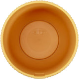 elho Jazz Round Mini 7cm - Ghiveci de flori de interior - Plastic 100% reciclat - Ø 7 x H 6,5 cm - Galben/Chihlimbar