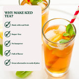 Ahmad Tea – Mango Magic | Ceai negru cu aromă de mango | 20 pliculețe de ceai de 2 g | Pliculețe de ceai cu bandă
