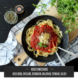 Ankerkraut Italienische Kräuter, mediterranes Universalgewürz für Pasta, Pizza und Salate, 25 g im Korkenglas