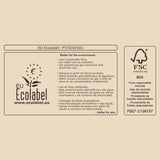 Hârtie igienică Renova Eco Love & Action, 4 bucăți
