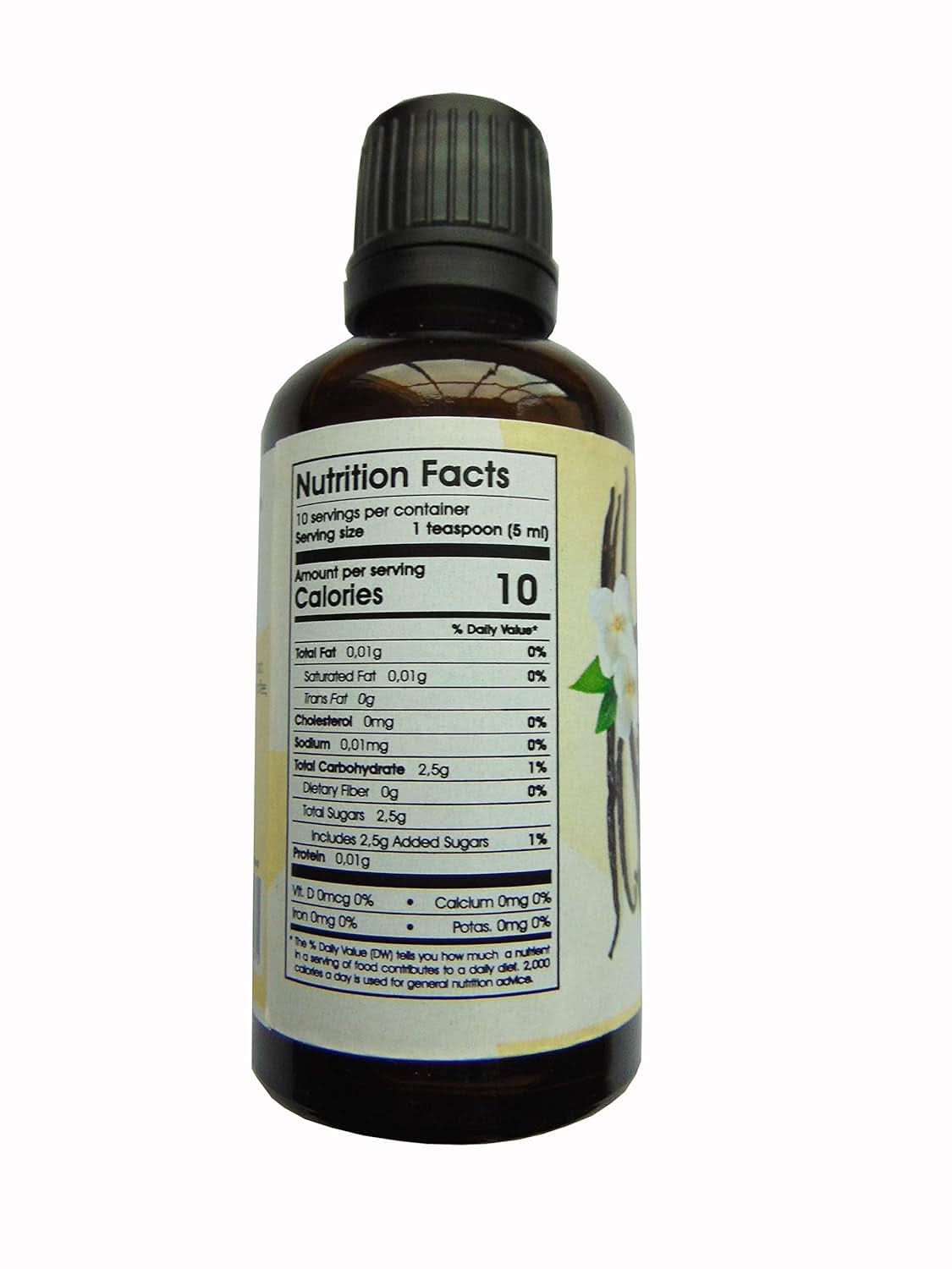 Extract pur de vanilie Madagascar Bourbon, 50 ml Arome Naty Shop