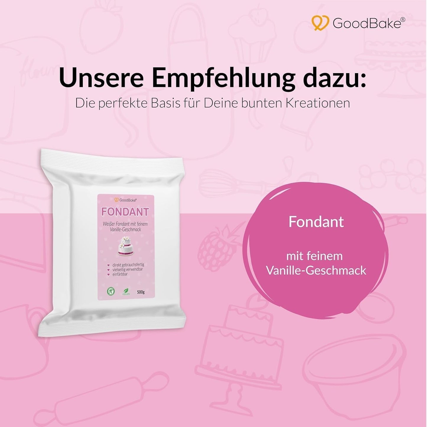 Colorant alimentar Goodbake Pastel Lilac (11 ml) – Colorant alimentar cu doză mare – Pentru colorarea prăjiturilor, fondantului, cremei de unt, macarons-urilor, băuturilor, slime-ului și multor altor obiecte. 100% vegan