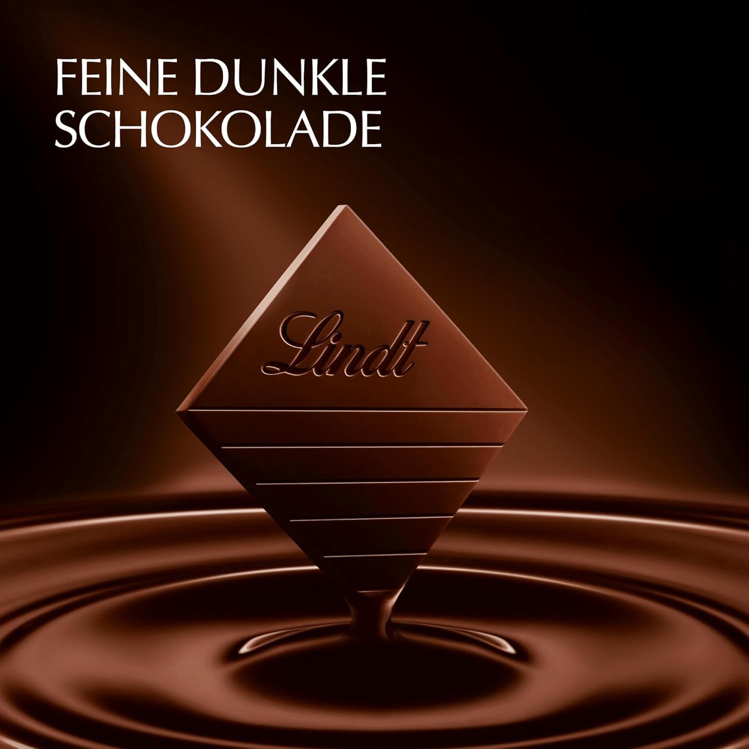 Lindt EXCELLENCE Caramel și Sare de Mare - Ciocolată Neagră | Baton 100g | Cu Caramel și Sare de Mare (Fleur de Sel) | Aromă Intensă de Cacao | Ciocolată Neagră