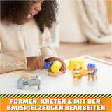 Rubble & Crew - Set de figurine de acțiune cu figurină Rubble & Mix, 2 jucării de construcție și 85G nisip cinetic de construcție, jucărie potrivită pentru copii de la 3 ani în sus Action figures Naty Shop