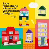 LEGO Classic Creative Houses, set de cărămizi de construcție pentru copii, jucărie de construcție cu 850 de cărămizi, jucărie de construit case cu accesorii, cadou pentru băieți și fete de la 4 ani 11035 Seturi de constructie Besuche den LEGO-Store