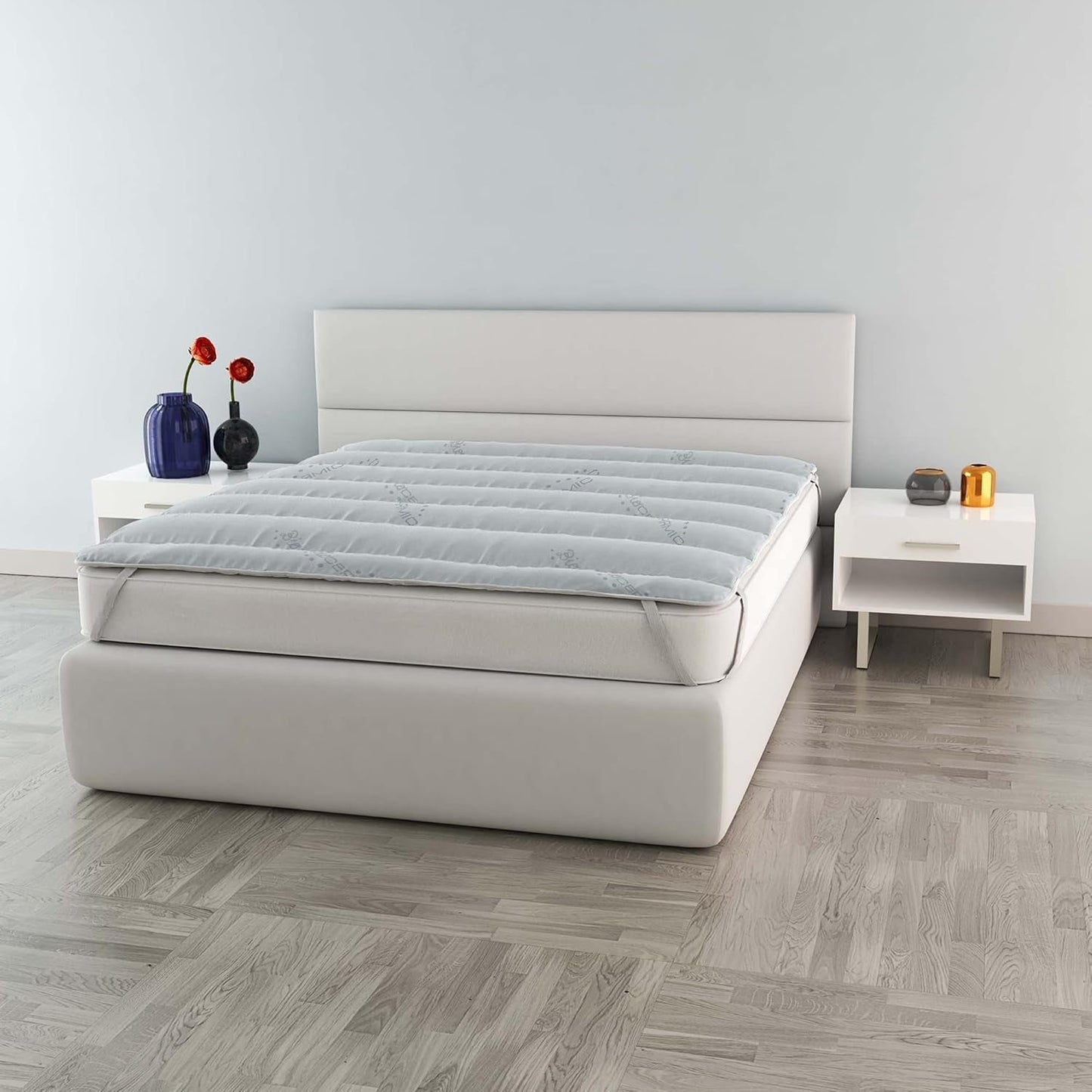 MB Home Italia, Topper, Thermocontrol, Double 160X195 Cm Plapumi si pilote Naty Shop Dublu 160X195 Cm Bioceramică