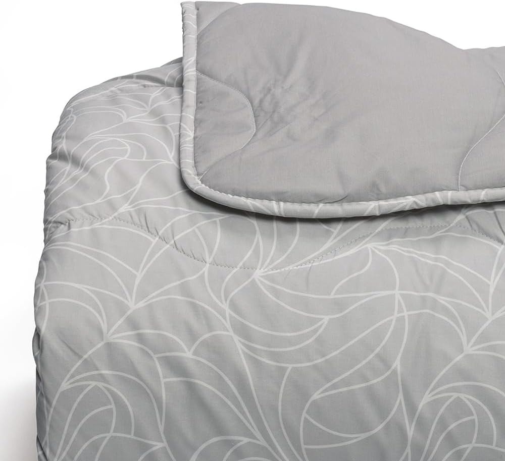 Foppapedretti Notte & Natura Pearl Wave cuvertură pentru pat dublu, capac din bumbac 100%, fabricat în Italia Plapumi si pilote Naty Shop