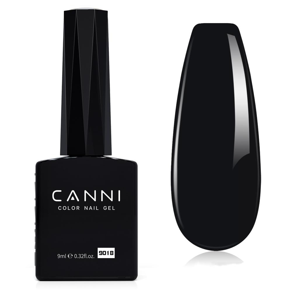 Ojă gel CANNI, semipermanentă, violet închis, ojă, gel UV, se detașează prin înmuiere, manichiură