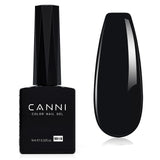 Ojă gel CANNI, semipermanentă, violet închis, ojă, gel UV, se detașează prin înmuiere, manichiură