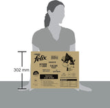 | Zart konisch | ausgewachsene Katze | Gelee | 100% vollständige und ausgewogene Rezeptur | mit Thunfisch, Kabeljau, Rindfleisch und Huhn | Frischebeutel | 80 x 85 g