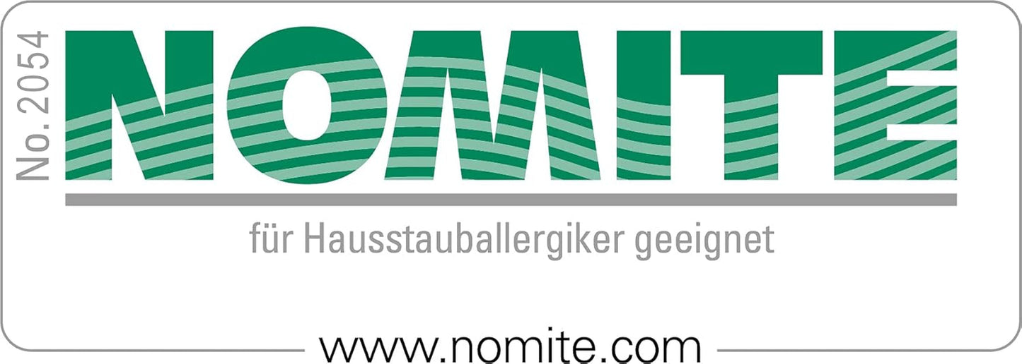 Irisette Nora plapumă de puf Plapumă ușoară de vară cu capac din bumbac 100%, umplutură din puf 100% clasa I, 135 X 200 cm, certificat Oeko-Tex, produs în conformitate cu standardul de calitate german Plapumi si pilote Naty Shop