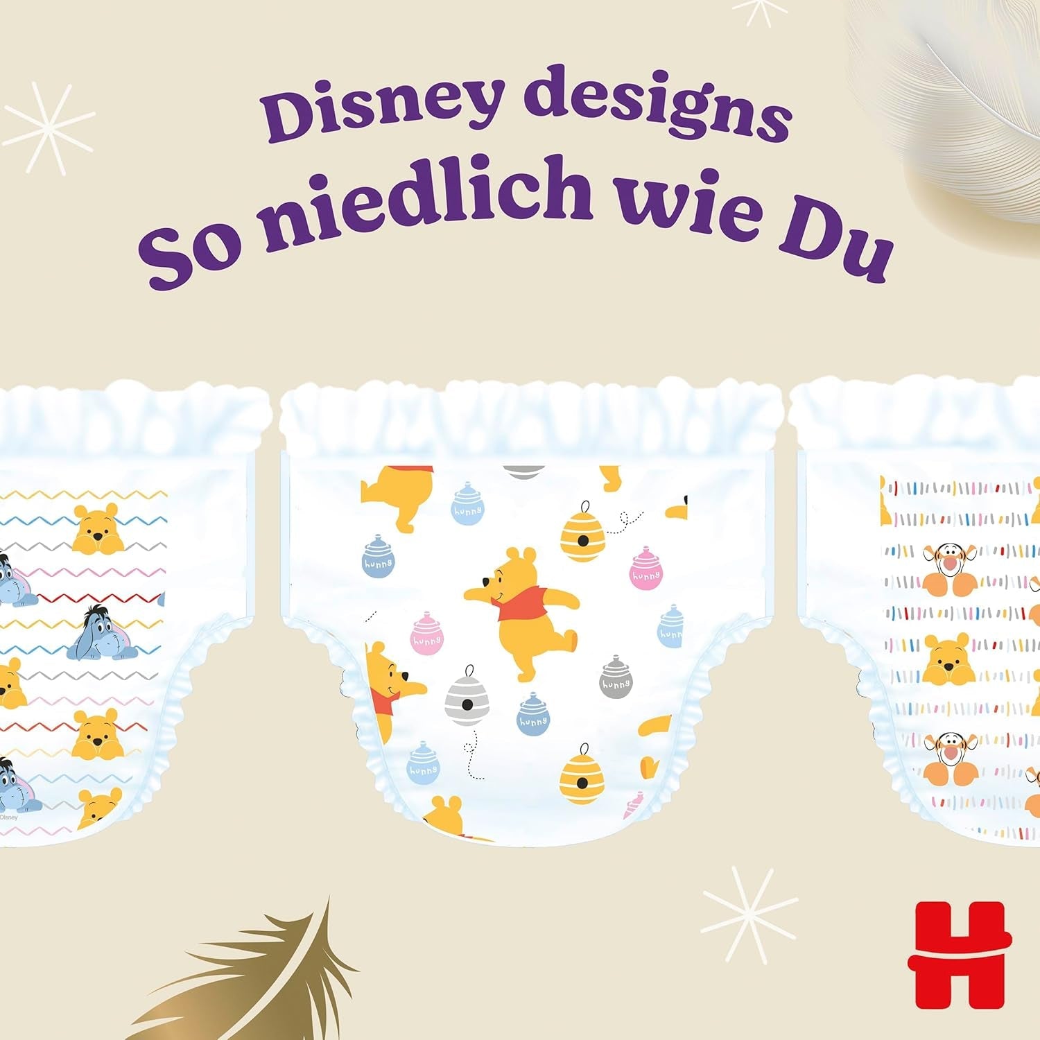 Scutece Huggies Extra Care Pants cu design Disney, mărimea 5, 68 scutece (2x34), cutie pentru jumătate de lună
