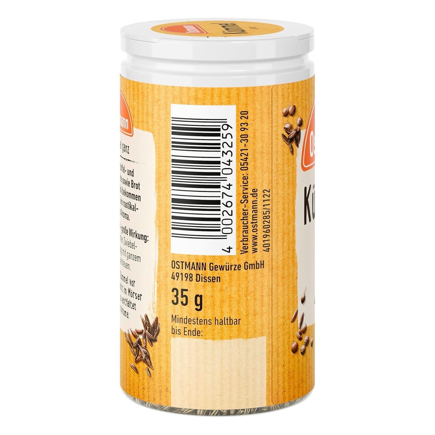 Ostmann - Chimen întreg, 35 grame Condimente Naty Shop