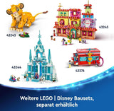 LEGO Ç€ Disney Frozen Palatul de iarnă al Elsei, set de construit și jucat pentru copii cu palat model și minifigurine ELSA și Anna, cadou pentru fete, băieți și fani ai filmului de la 6 ani 43244 Seturi de constructie Besuche den LEGO-Store