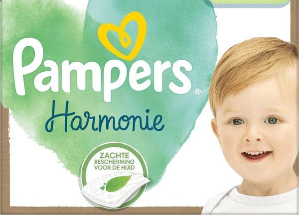 Pampers Harmonie Scutece Pentru Bebelusi Marimea 5 11-16 kg 38 Buc - Delicate Pe Pielea Bebelusului