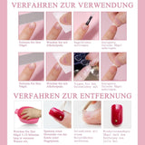 Set 360 de bucăți de unghii false cu balerină în gradient, unghii artificiale cu gradient roz și alb pentru lipire cu 2 bucăți de stilouri cu ulei pentru unghii, unghii false medii ombre pentru femei DIY