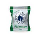 Caffè Borbone Kaffee Kapseln Respresso, Blaue Mischung, 100 stück & Kaffee Kapseln Respresso, Entkoffeinierte Dek Mischung - 100 stück - Kompatibel mit Häuslichen Kaffeemaschinen Nespresso®*