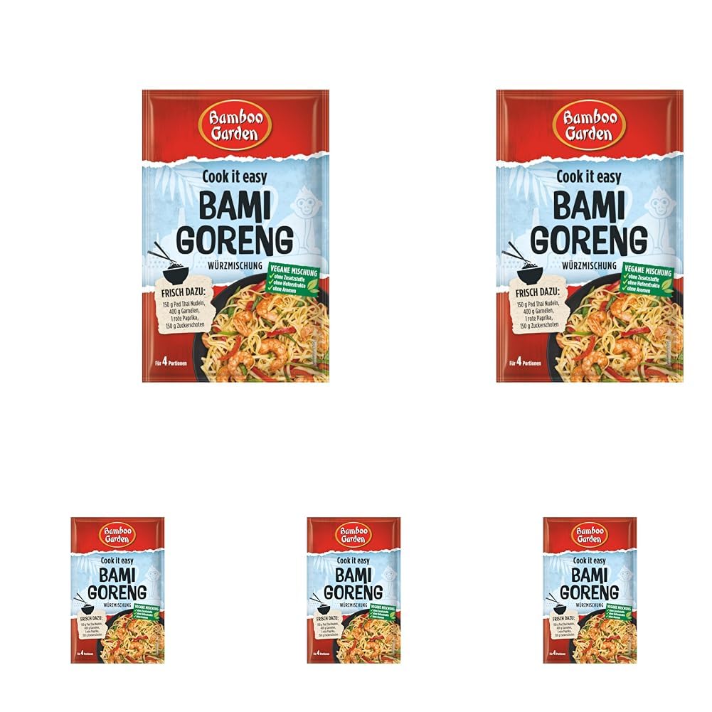 Bamboo Garden Bami Goreng Wurzmischung - Ideal Pentru 4 Portii